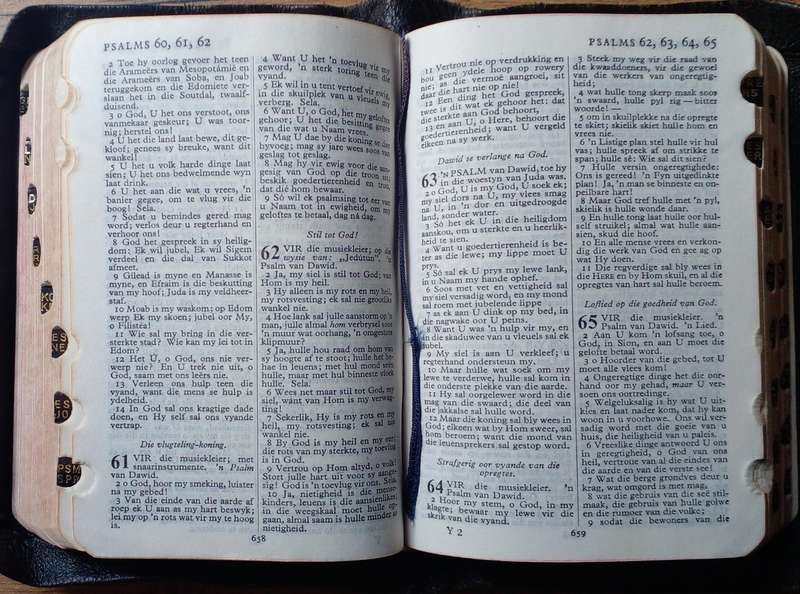 Bible - Die Bybel - 1966 - Pocket