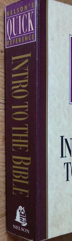 Bible/Book - Introduction To The bible - 1993 - Howard F Vos