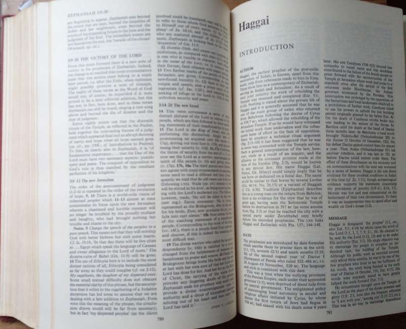 Bible - The New Bible Commentary - 1970