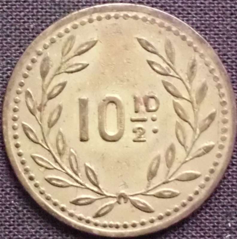 Token - UK - 10,5 Penny - Transit  - Vintage