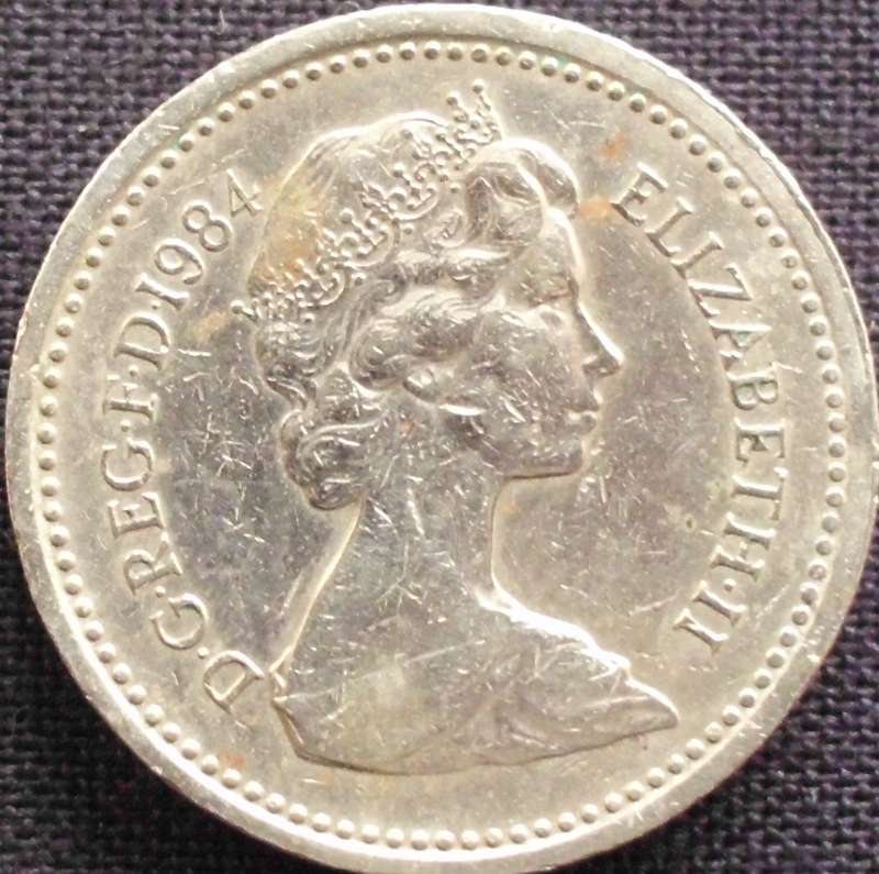 Coin - UK - 1 Pound - 1984