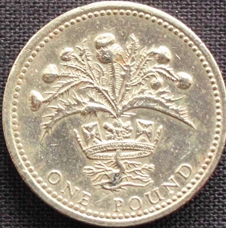 Coin - UK - 1 Pound - 1984