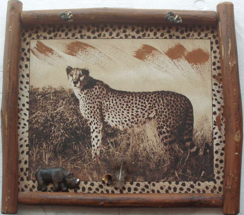 Artwork - Cheetah - Solid Wood