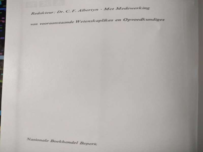 Afrikaanse Kinderensiklopedie Volume 3: Nasionale Boekhandel: Good condition: