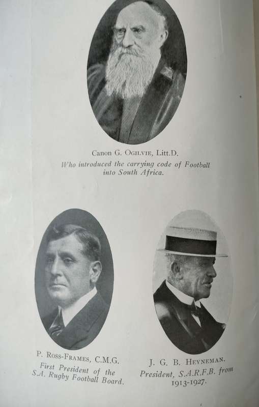 The history of SA Rugby Football 1875-1932 by Ivor Difford, The only copy in SA not in a museum: