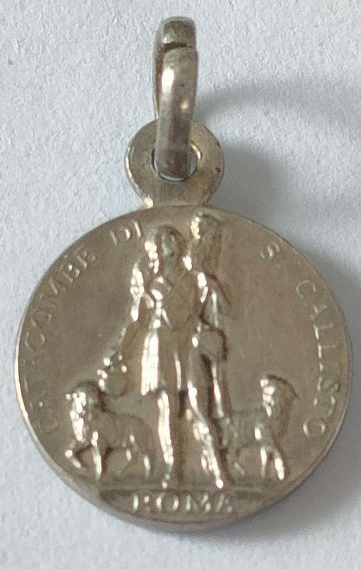 Sterling silver pendant - 10 mm height - weight 0.73 g