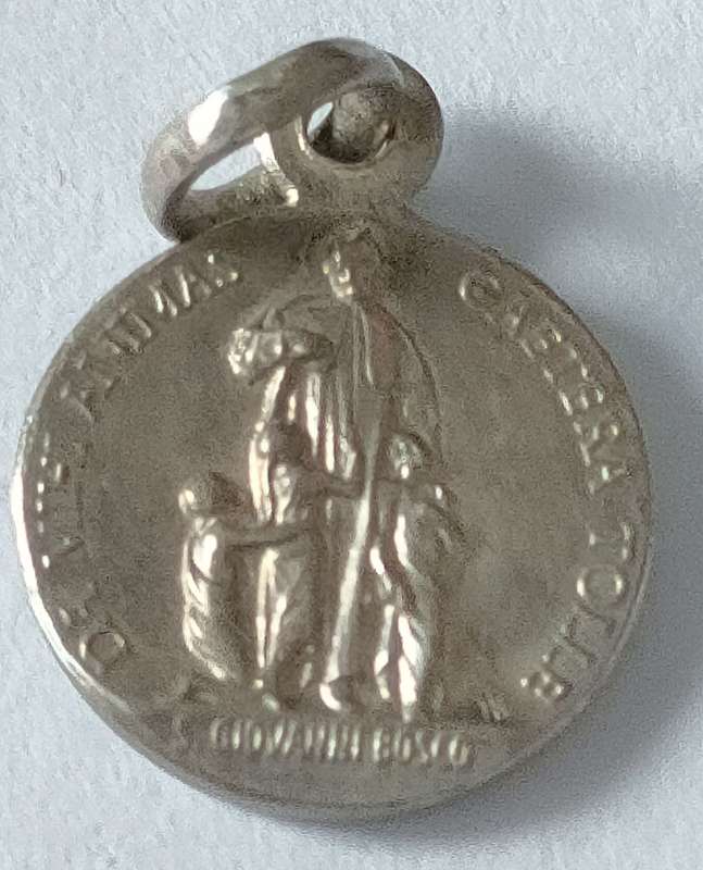 Sterling silver pendant - 10 mm height - weight 0.73 g
