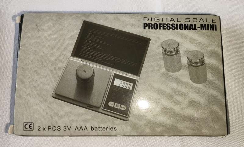 Digital pocket scale: Ideal for weighing jewellery and precious metals