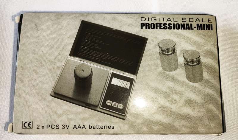 Digital pocket scale: Ideal for weighing jewellery and precious metals
