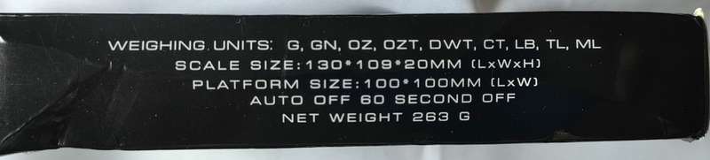 Digital pocket scale: Ideal for weighing jewellery and precious metals