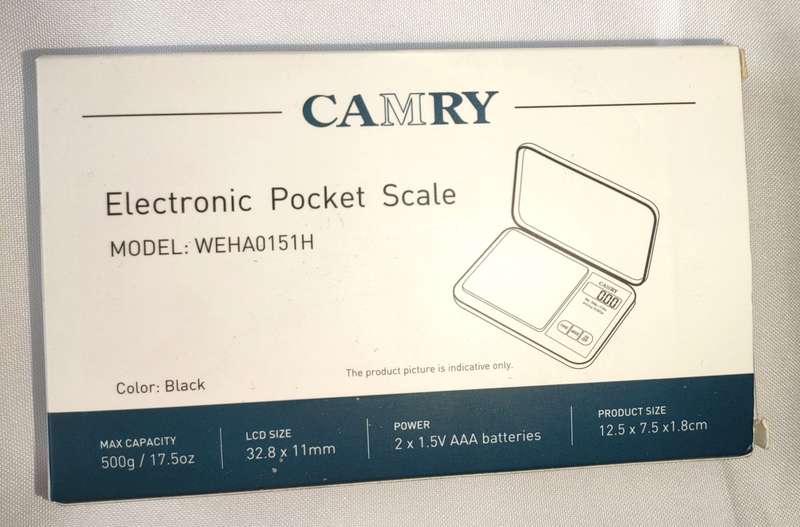 Digital pocket scale: Ideal for weighing jewellery and precious metals