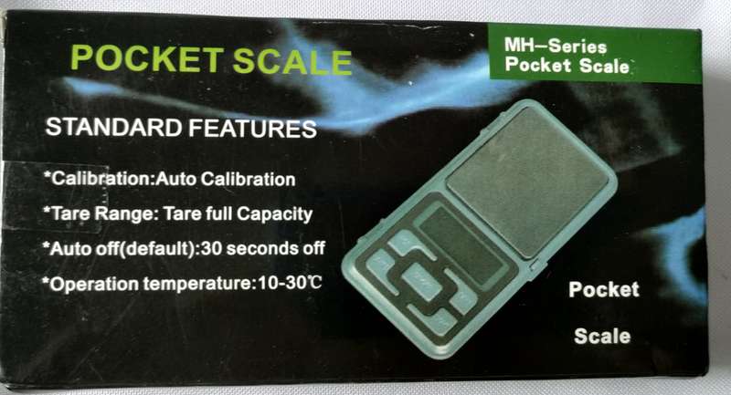 Digital pocket scale: Ideal for weighing jewellery and precious metals