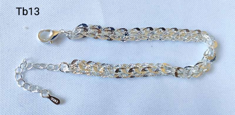 Silver bracelet - 925 stamp - length - 19 cm