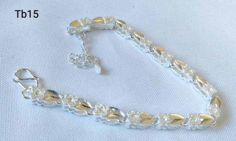 Silver bracelet - 925 stamp - length - 19 cm