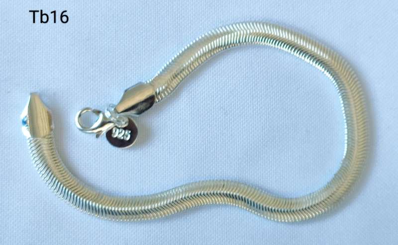 Silver bracelet - 925 stamp - length - 19 cm