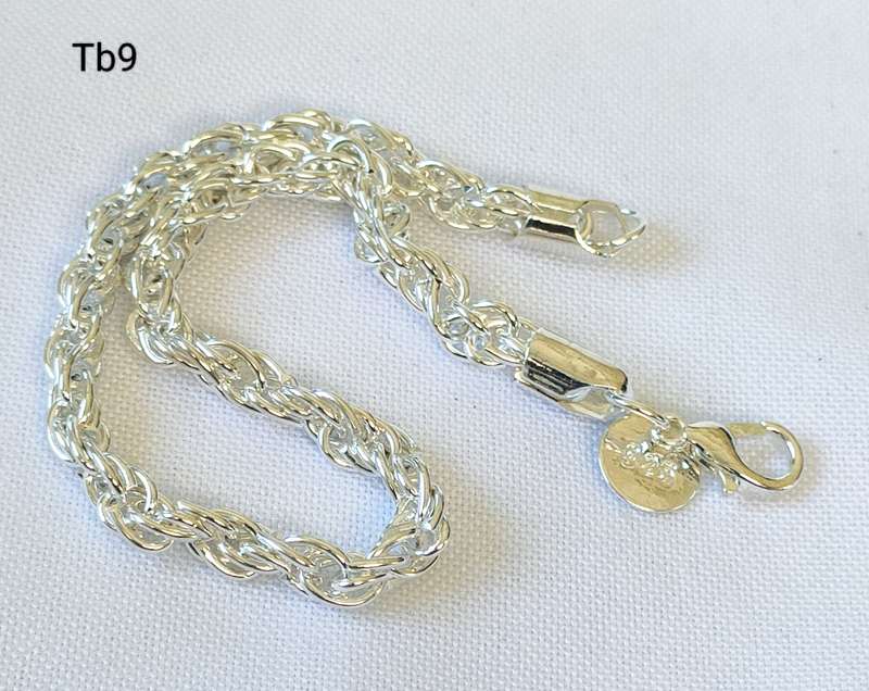 Silver bracelet - 925 stamp - length - 19 cm