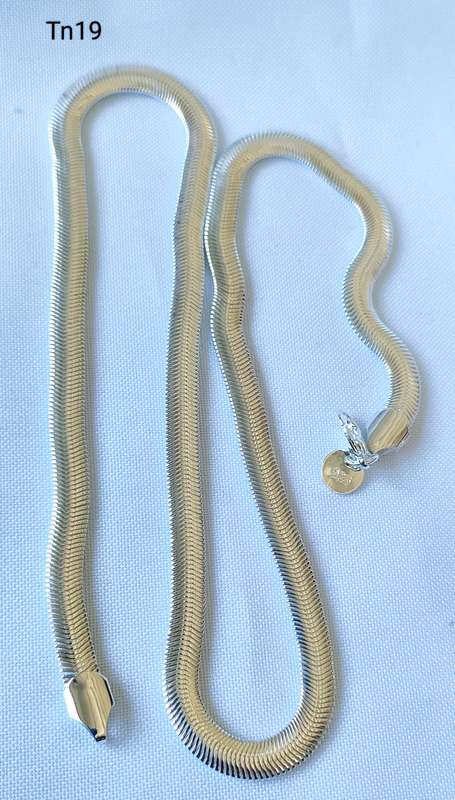 Silver necklace - 925 stamp - length 50 cm