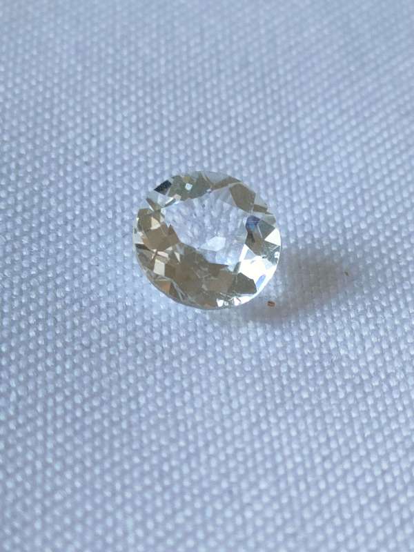 Amethyst stone - 9 x7 mm naturally mined oval cut - good colour and clarity