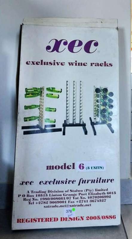 Exclusive wine rack - lovely stylish and functional item