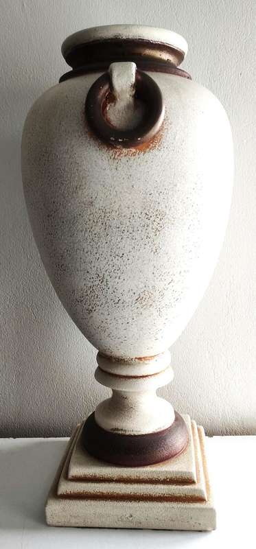Large Vintage vase - 500 mm high - excellent condition, no damage - well-crafted plinth- unique item