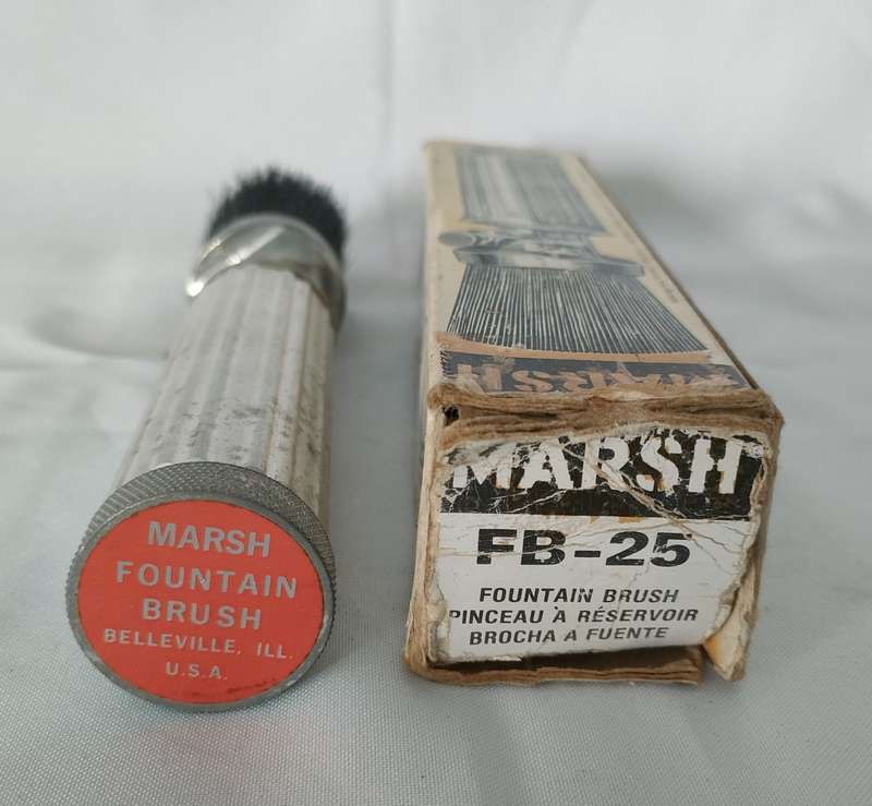 Marsh FB- 25 Stencil brush- working - excellent condition height 215 mm