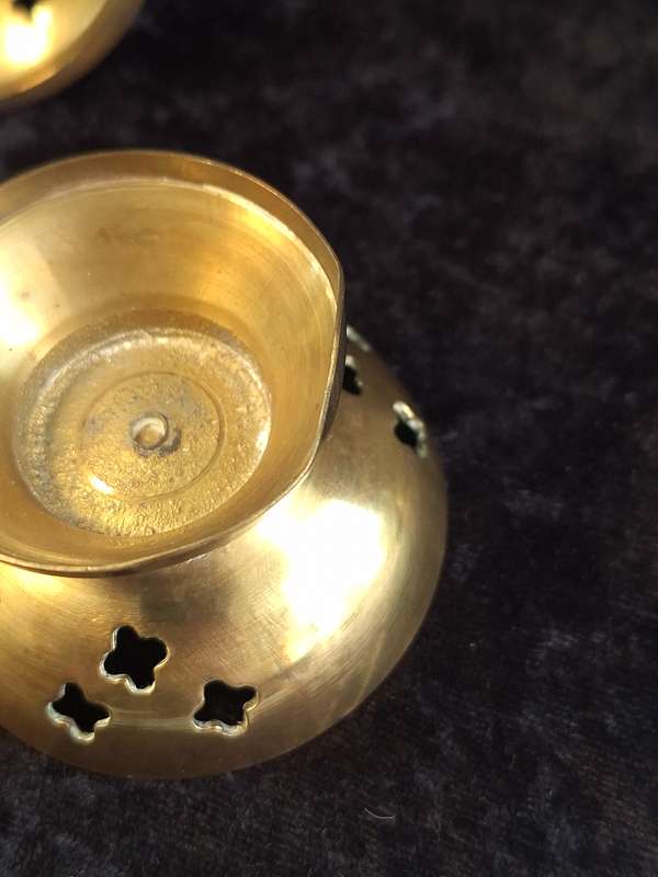 Vintage Brass Incense Burner.