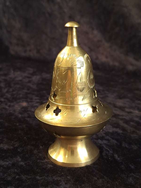 Vintage Brass Incense Burner.