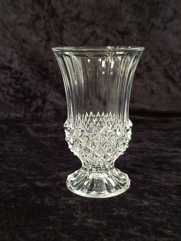 Beautiful Cristal D'Arques Crystal Vase.