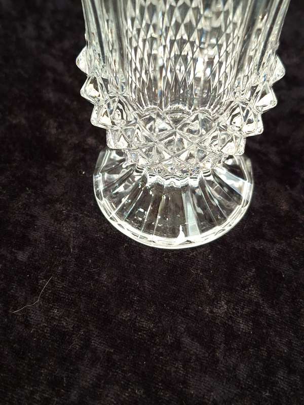 Beautiful Cristal D'Arques Crystal Vase.