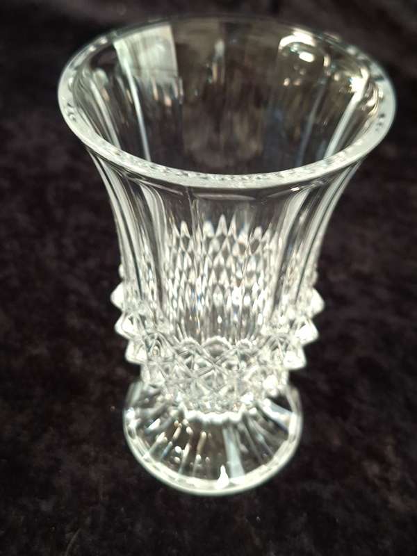 Beautiful Cristal D'Arques Crystal Vase.