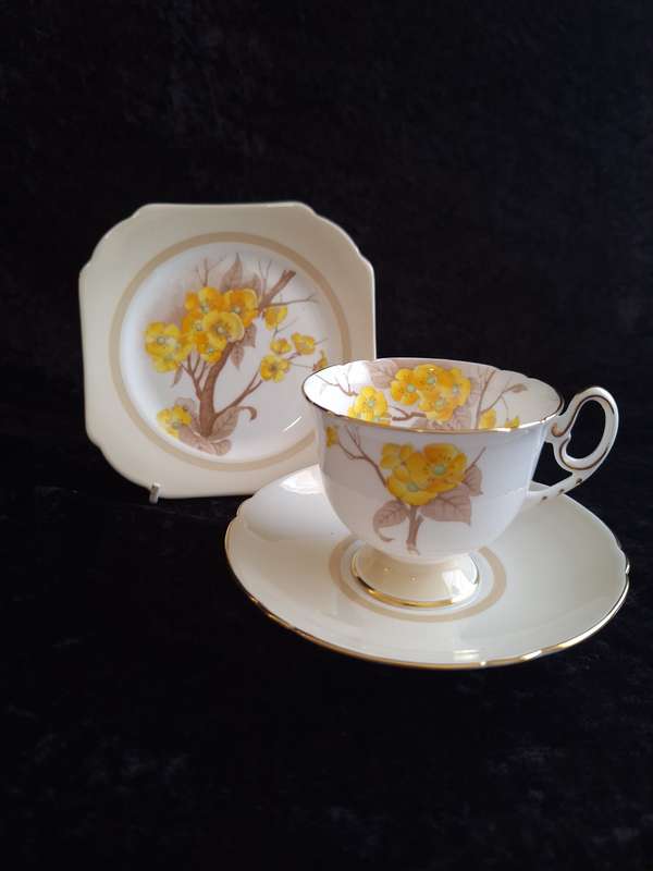 1920's Shelley Tea Trio - Reg. No: 771299/12547/E - A