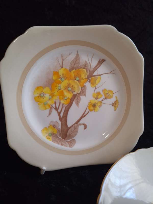 1920's Shelley Tea Trio - Reg. No: 771299/12547/E - D