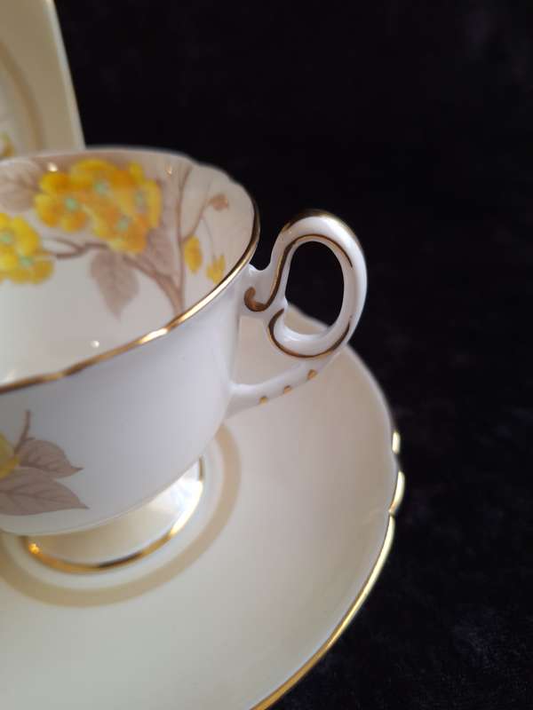 1920's Shelley Tea Trio - Reg. No: 771299/12547/E - D