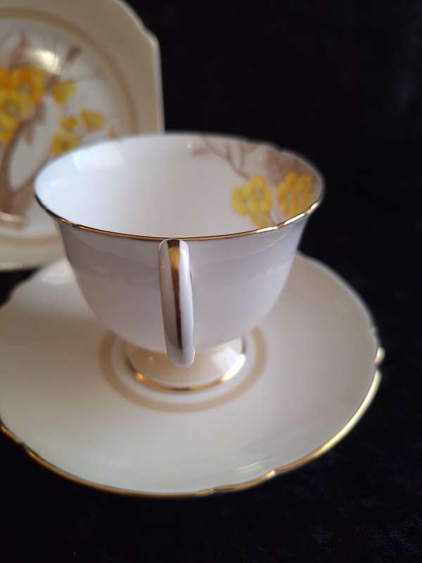 1920's Shelley Tea Trio - Reg. No: 771299/12547/E - D