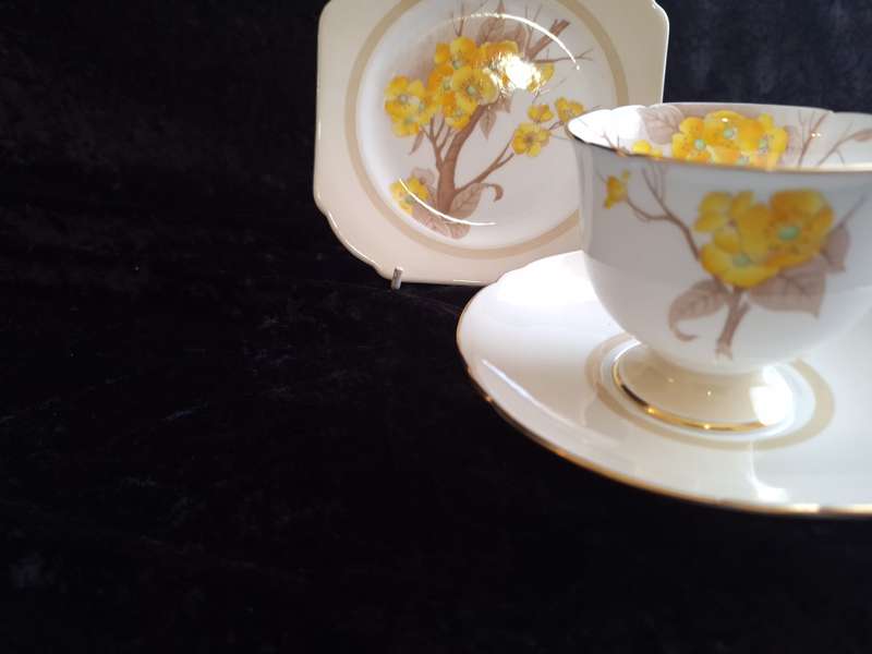 1920's Shelley Tea Trio - Reg. No: 771299/12547/E - D