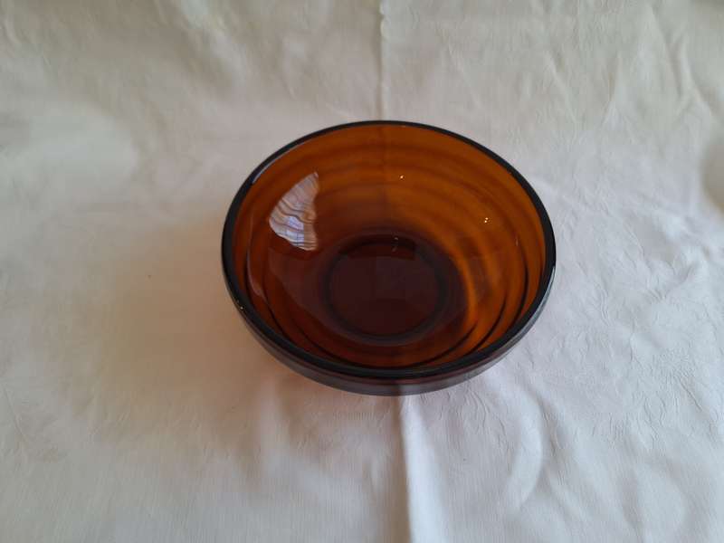 Vintage 1970's Glass Fruit Bowl