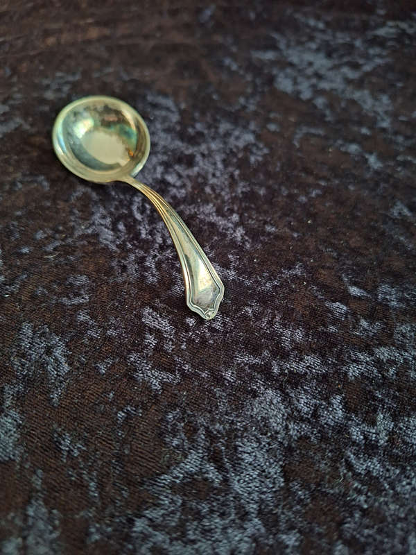 Vintage Majestic Plate EPNS Sugar Spoon