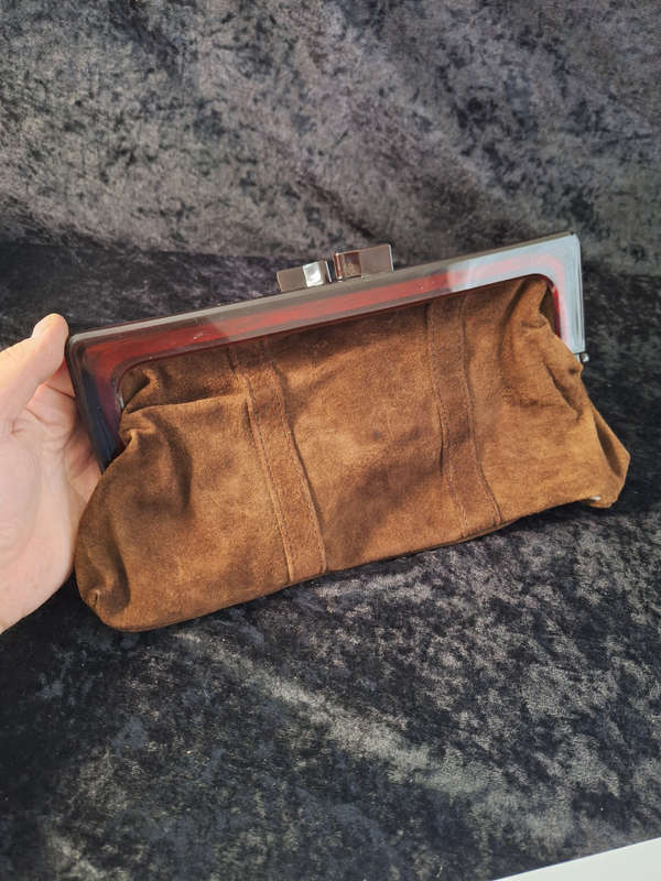 Vintage Genuine Leather Uppers Handbag