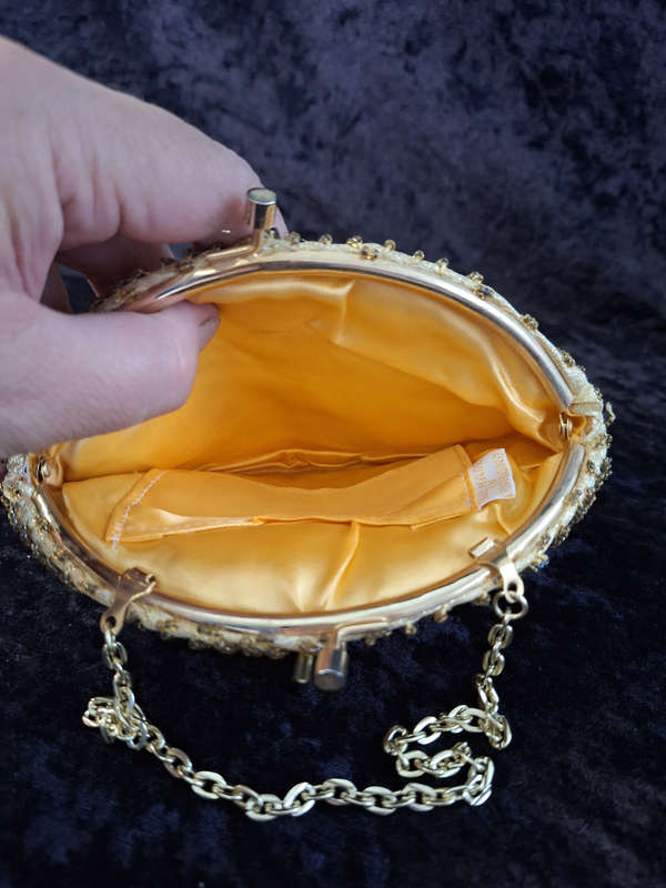 Vintage Beaded Evening Bag.