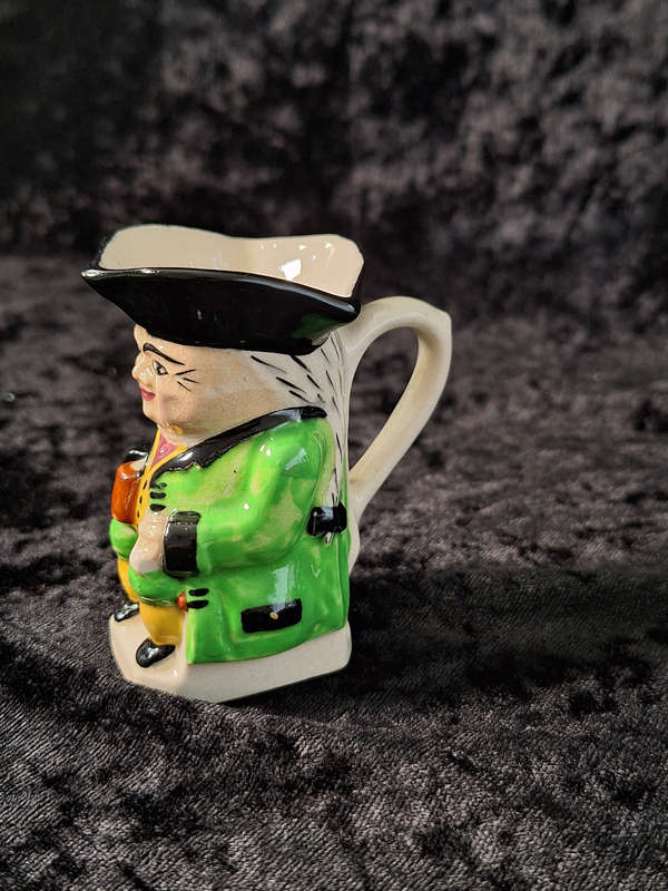 Vintage Small Caracter Toby Jug.