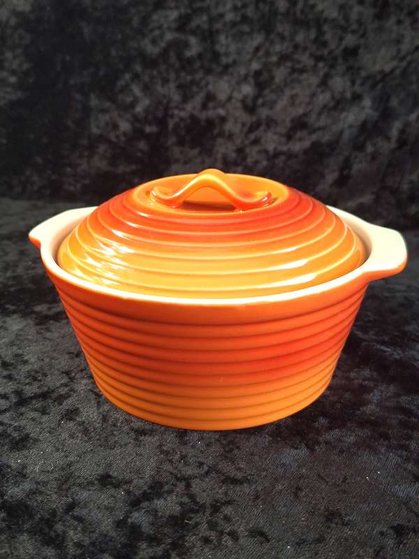 Ceramic Bowl and Lid.