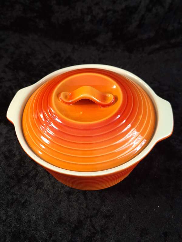 Ceramic Bowl and Lid.