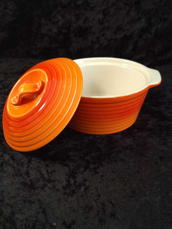 Ceramic Bowl and Lid.