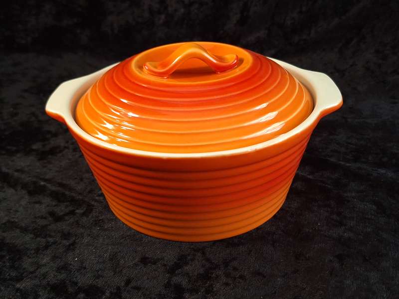 Ceramic Bowl and Lid.