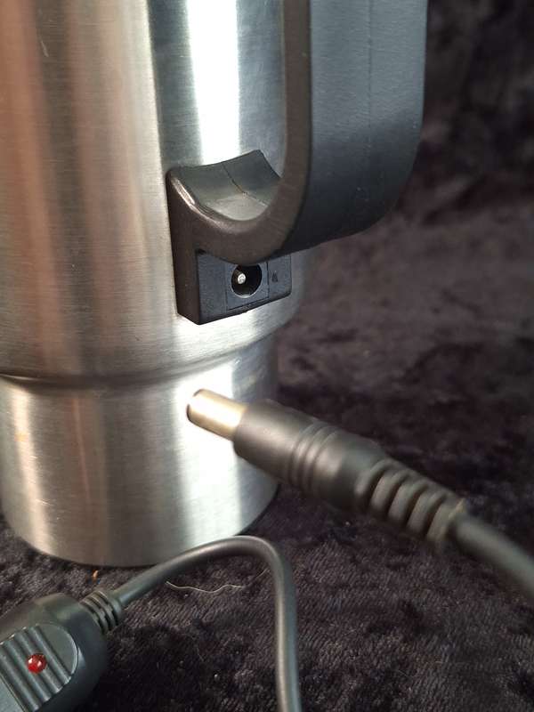 Stainless Steel Traveling Electric Heat Mug. (Keeps your Coffee Warm)