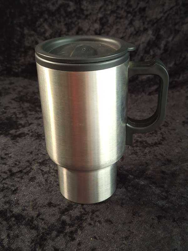 Stainless Steel Traveling Electric Heat Mug. (Keeps your Coffee Warm)