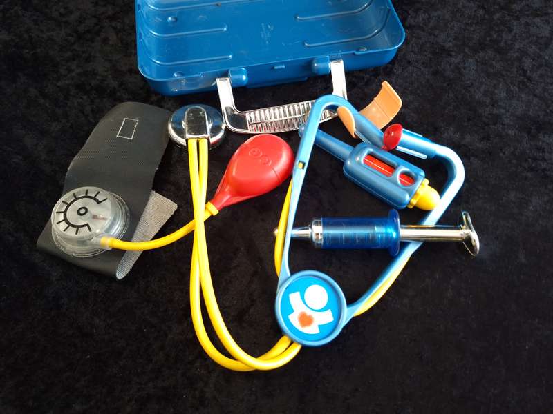 Vintage Fisher Price Medical Playing Set {Doctor / Nurse}.