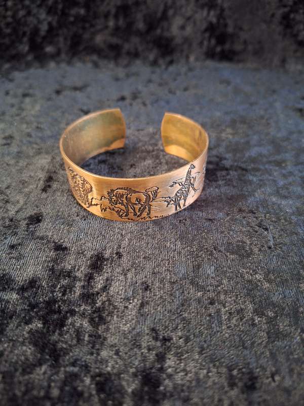 Vintage Copper African Bangle.