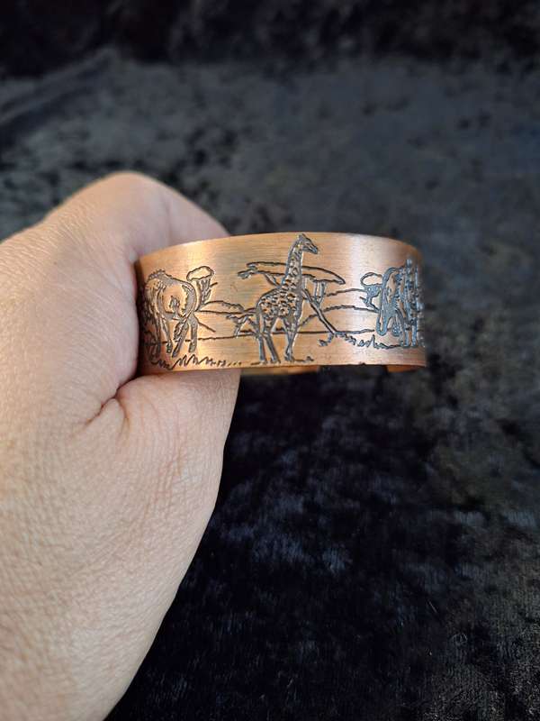 Vintage Copper African Bangle.