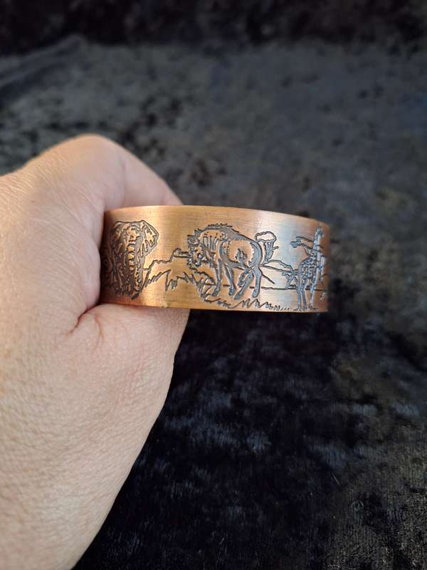 Vintage Copper African Bangle.